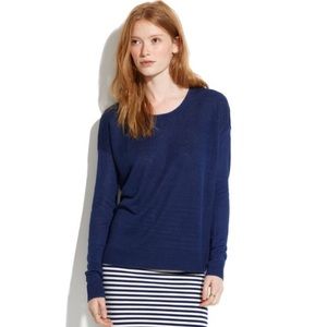Madewell Linen Studio Sweater size small